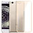 Cover Silicone Trasparente Ultra Sottile Morbida per Xiaomi Mi 5S 4G Oro