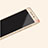 Cover Silicone Trasparente Ultra Sottile Morbida per Xiaomi Redmi 3 High Edition Oro