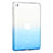 Cover Silicone Trasparente Ultra Sottile Morbida Sfumato per Apple iPad Mini 3 Blu
