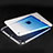 Cover Silicone Trasparente Ultra Sottile Morbida Sfumato per Apple iPad Mini 3 Blu