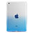 Cover Silicone Trasparente Ultra Sottile Morbida Sfumato per Apple iPad Mini Blu