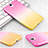 Cover Silicone Trasparente Ultra Sottile Morbida Sfumato per HTC One E9 Plus Rosa