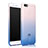 Cover Silicone Trasparente Ultra Sottile Morbida Sfumato per Huawei Enjoy 7 Blu