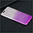 Cover Silicone Trasparente Ultra Sottile Morbida Sfumato per Huawei Honor V10 Viola