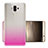 Cover Silicone Trasparente Ultra Sottile Morbida Sfumato per Huawei Mate 9 Rosa