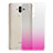 Cover Silicone Trasparente Ultra Sottile Morbida Sfumato per Huawei Mate 9 Rosa