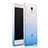 Cover Silicone Trasparente Ultra Sottile Morbida Sfumato per Xiaomi Mi 4 LTE Blu