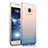 Cover Silicone Trasparente Ultra Sottile Morbida Sfumato T04 per Samsung Galaxy C5 Pro C5010 Blu