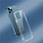 Cover Silicone Trasparente Ultra Sottile Morbida T02 per Apple iPhone 12 Pro Max Chiaro