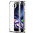 Cover Silicone Trasparente Ultra Sottile Morbida T02 per Motorola Moto Z Play Chiaro