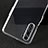 Cover Silicone Trasparente Ultra Sottile Morbida T02 per OnePlus Nord Chiaro