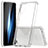 Cover Silicone Trasparente Ultra Sottile Morbida T02 per Samsung Galaxy M04 Chiaro