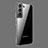 Cover Silicone Trasparente Ultra Sottile Morbida T02 per Samsung Galaxy S22 5G Chiaro
