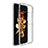 Cover Silicone Trasparente Ultra Sottile Morbida T02 per Samsung Galaxy Z Flip3 5G Chiaro
