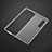 Cover Silicone Trasparente Ultra Sottile Morbida T02 per Samsung Galaxy Z Fold4 5G Chiaro