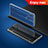 Cover Silicone Trasparente Ultra Sottile Morbida T03 per Huawei Enjoy Max Chiaro