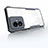 Cover Silicone Trasparente Ultra Sottile Morbida T03 per Huawei Honor 100 5G Nero