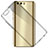 Cover Silicone Trasparente Ultra Sottile Morbida T03 per Huawei Honor 9 Premium Grigio
