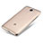 Cover Silicone Trasparente Ultra Sottile Morbida T03 per Huawei Y7 Prime Chiaro