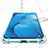 Cover Silicone Trasparente Ultra Sottile Morbida T03 per Oppo Find X2 Lite Chiaro
