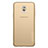 Cover Silicone Trasparente Ultra Sottile Morbida T03 per Samsung Galaxy J7 Plus Oro