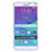 Cover Silicone Trasparente Ultra Sottile Morbida T03 per Samsung Galaxy Note 4 Duos N9100 Dual SIM Chiaro