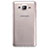 Cover Silicone Trasparente Ultra Sottile Morbida T03 per Samsung Galaxy On5 G550FY Chiaro