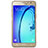 Cover Silicone Trasparente Ultra Sottile Morbida T03 per Samsung Galaxy On5 Pro Oro