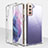 Cover Silicone Trasparente Ultra Sottile Morbida T03 per Samsung Galaxy S21 Plus 5G