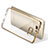 Cover Silicone Trasparente Ultra Sottile Morbida T03 per Samsung Galaxy S6 Edge+ Plus SM-G928F Oro