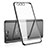 Cover Silicone Trasparente Ultra Sottile Morbida T04 per Huawei Honor 9 Premium Nero