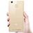 Cover Silicone Trasparente Ultra Sottile Morbida T04 per Xiaomi Redmi 3S Chiaro