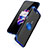Cover Silicone Trasparente Ultra Sottile Morbida T05 per OnePlus 5 Blu