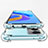 Cover Silicone Trasparente Ultra Sottile Morbida T05 per Oppo A76 Chiaro