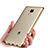 Cover Silicone Trasparente Ultra Sottile Morbida T06 per Huawei GR5 Oro