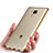 Cover Silicone Trasparente Ultra Sottile Morbida T06 per Huawei Honor Play 5X Oro