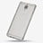 Cover Silicone Trasparente Ultra Sottile Morbida T06 per OnePlus 3 Grigio