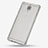 Cover Silicone Trasparente Ultra Sottile Morbida T06 per OnePlus 3 Grigio