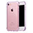 Cover Silicone Trasparente Ultra Sottile Morbida T07 per Apple iPhone 7 Viola