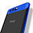 Cover Silicone Trasparente Ultra Sottile Morbida T07 per Huawei Honor 9 Blu