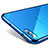 Cover Silicone Trasparente Ultra Sottile Morbida T07 per Huawei Honor V10 Blu