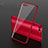 Cover Silicone Trasparente Ultra Sottile Morbida T07 per Huawei Honor View 10 Rosso