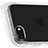 Cover Silicone Trasparente Ultra Sottile Morbida T10 per Apple iPhone 7 Chiaro
