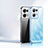Cover Silicone Trasparente Ultra Sottile Morbida T10 per Oppo Reno8 Pro+ Plus 5G Chiaro