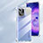 Cover Silicone Trasparente Ultra Sottile Morbida T11 per Oppo Find X5 5G Chiaro