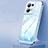 Cover Silicone Trasparente Ultra Sottile Morbida T12 per Oppo Reno8 Pro 5G Chiaro