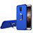 Cover Silicone Ultra Sottile Morbida con Anello Supporto per Huawei Mate 9 Pro Blu