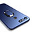 Cover Silicone Ultra Sottile Morbida con Magnetico Anello Supporto per Huawei Honor V20 Blu