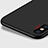 Cover Silicone Ultra Sottile Morbida M01 per Apple iPhone Xs Max Nero