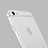 Cover Silicone Ultra Sottile Morbida Opaca per Apple iPhone 6 Plus Bianco